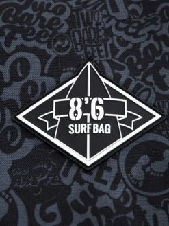 Classic Pattern 8'6" Surfboard Travel Bag (Black / Grey) -Surf Tide Motion cp surfboard bags 8 6 4