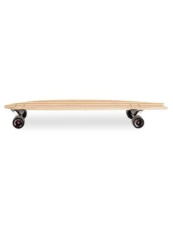 Two Bare Feet "The Deacon" 40in Bamboo Series Longboard Skateboard Complete (Black Wheels) -Surf Tide Motion deacon black 4