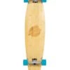 Two Bare Feet "The Deacon" 40in Bamboo Series Longboard Skateboard Complete (Blue Wheels)