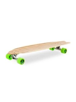 Two Bare Feet "The Deacon" 40in Bamboo Series Longboard Skateboard Complete (Green Wheels) 8 Two Bare Feet "The Deacon" 40in Bamboo Series Longboard Skateboard Complete (Green Wheels) -Surf Tide Motion deacon green 3
