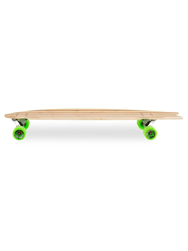 Two Bare Feet "The Deacon" 40in Bamboo Series Longboard Skateboard Complete (Green Wheels) 4 Two Bare Feet "The Deacon" 40in Bamboo Series Longboard Skateboard Complete (Green Wheels) - Image 4