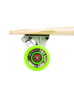 Two Bare Feet "The Deacon" 40in Bamboo Series Longboard Skateboard Complete (Green Wheels) 10 Two Bare Feet "The Deacon" 40in Bamboo Series Longboard Skateboard Complete (Green Wheels) -Surf Tide Motion deacon green 5