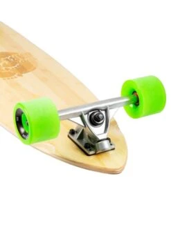 Two Bare Feet "The Deacon" 40in Bamboo Series Longboard Skateboard Complete (Green Wheels) 11 Two Bare Feet "The Deacon" 40in Bamboo Series Longboard Skateboard Complete (Green Wheels) -Surf Tide Motion deacon green 6