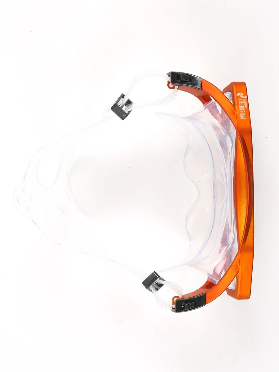DiveSport Silicone Mask (Orange / Clear) 3 DiveSport Silicone Mask (Orange / Clear) - Image 3