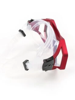 DiveSport Silicone Mask (Red / Clear) -Surf Tide Motion divesport mask red 05