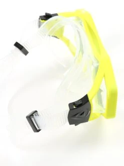 DiveSport Silicone Mask (Yellow / Clear) -Surf Tide Motion divesport mask yellow 05