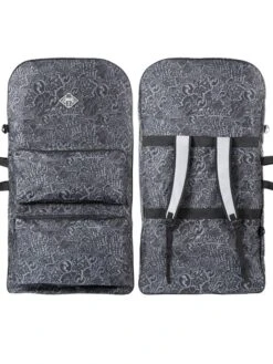 Two Bare Feet Space Double Bodyboard And Bag Bundle (Choice Of 33", 37", 41", 42", 44") -Surf Tide Motion double grey bag 7