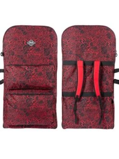 Two Bare Feet Future Double Bodyboard And Bag Bundle (Choice Of 37" & 42") -Surf Tide Motion double red bag 6