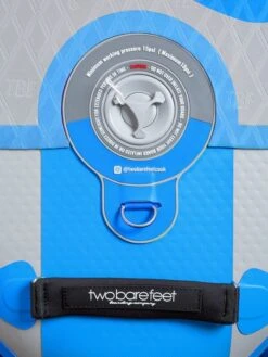 Two Bare Feet Entradia (Allround XL) 10'10" X 34" X 6" Inflatable SUP Deluxe Fibreglass Hybrid Pack (Blue) -Surf Tide Motion entradia 10 10 4 blue 1