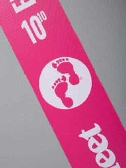 Two Bare Feet Entradia (Allround XL) 10'10" X 34" X 6" Inflatable SUP Deluxe Carbon Hybrid Pack (Pink) -Surf Tide Motion entradia 10 10 5 pink 2