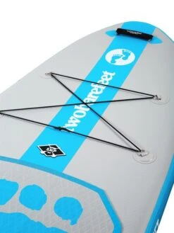 Two Bare Feet Entradia (Allround) 10'6" X 34" X 4.75" Inflatable SUP Ultimate Pack (Aqua) -Surf Tide Motion entradia 10 6 1 aqua 3