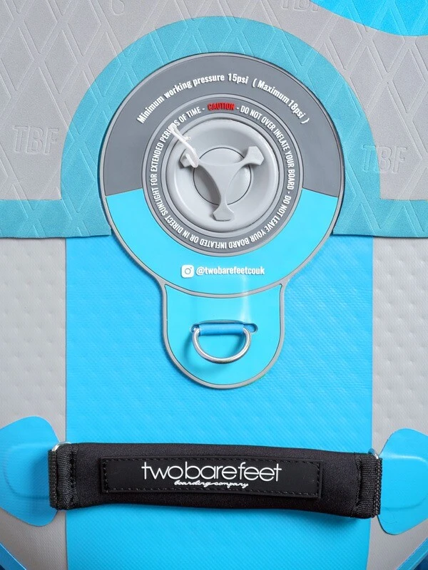 Two Bare Feet Entradia (Touring) 11'6" X 34" X 6" Inflatable SUP Deluxe Fibreglass Hybrid Pack (Aqua) 7 Two Bare Feet Entradia (Touring) 11'6" X 34" X 6" Inflatable SUP Deluxe Fibreglass Hybrid Pack (Aqua) - Image 7