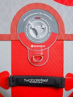 Two Bare Feet Entradia (Touring) 11'6" X 34" X 6" Inflatable SUP Starter Pack (Red) -Surf Tide Motion entradia 11 6 4 red
