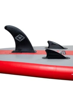 Two Bare Feet Entradia (Allround XS) 8'6" X 34" X 4.75" Inflatable Juniors SUP Deluxe Carbon Hybrid Pack (Red) -Surf Tide Motion entradia 8 6 3 red 2