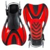 DiveSport Swim Diving Fins (F99 Red)