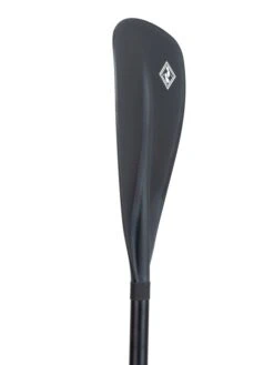 Two Bare Feet 2 Piece Fibreglass Hybrid SUP Paddle & Bag Package (Black) -Surf Tide Motion fibreglass black 2 1 3