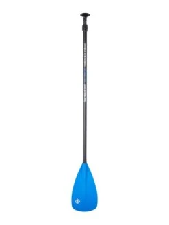 Two Bare Feet 2 Piece Fibreglass Hybrid SUP Paddle (Blue) -Surf Tide Motion fibreglass hybrid blue 4
