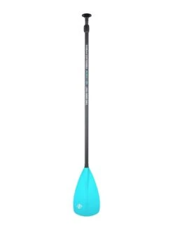 Two Bare Feet 3 Piece Fibreglass Hybrid SUP Paddle & Bag Package (Aqua) -Surf Tide Motion fibreglass hybrid new aqua 3 copy 1 1