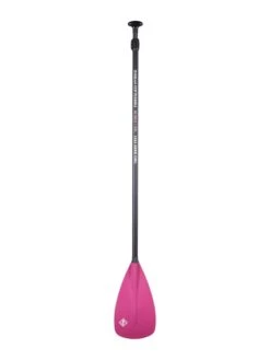 Two Bare Feet 2 Piece Fibreglass Hybrid SUP Paddle (Raspberry) -Surf Tide Motion fibreglass hybrid raspberry 4 1