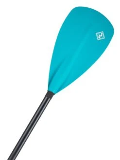 Two Bare Feet 2 Piece Fibreglass Hybrid SUP Paddle (Teal)