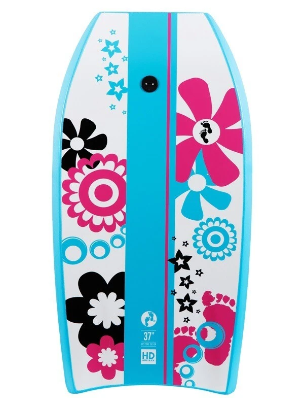 37" Flowers Bodyboard (Aqua) 1 37" Flowers Bodyboard (Aqua)