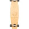 Two Bare Feet Girona 40in Canadian Maple Longboard Skateboard Complete (Black Wheels)