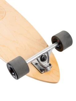 Two Bare Feet Girona 40in Canadian Maple Longboard Skateboard Complete (Black Wheels) -Surf Tide Motion girona 6