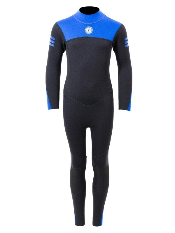 Two Bare Feet Glider 2.5mm Full Length Junior Wetsuit (Blue) 1 Two Bare Feet Glider 2.5mm Full Length Junior Wetsuit (Blue)
