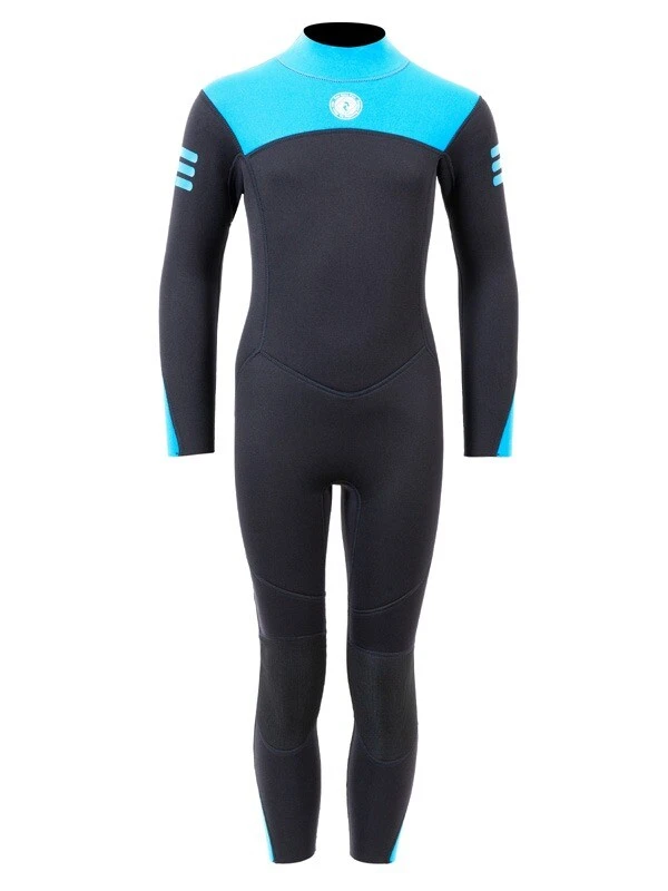 Two Bare Feet Glider 2.5mm Full Length Junior Wetsuit (Light Blue) 1 Two Bare Feet Glider 2.5mm Full Length Junior Wetsuit (Light Blue)