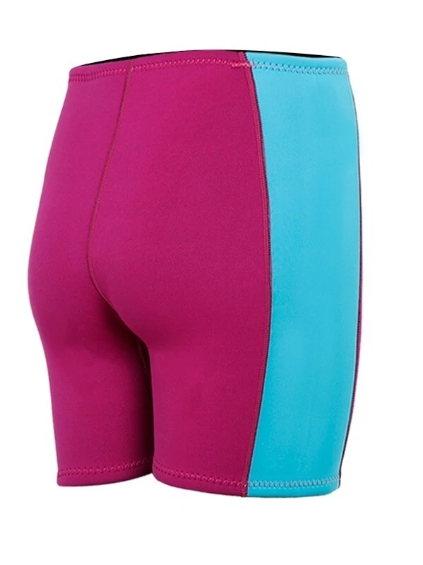 Two Bare Feet Womens Harmony 3mm Wetsuit Shorts (Raspberry / Aqua) 6 Two Bare Feet Womens Harmony 3mm Wetsuit Shorts (Raspberry / Aqua) - Image 6