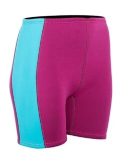 Two Bare Feet Womens Harmony 3mm Wetsuit Shorts (Raspberry / Aqua) 15 Two Bare Feet Womens Harmony 3mm Wetsuit Shorts (Raspberry / Aqua) -Surf Tide Motion harmony shorts raspberry mint 8
