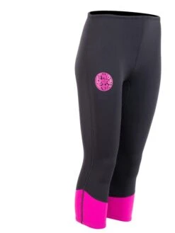 Two Bare Feet Harmony 3mm Jacket & Capri Pants Set (Black/Raspberry) -Surf Tide Motion harmony jacket and pants set rasp 6 1