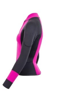 Two Bare Feet Womens Harmony 3mm Long Sleeve Wetsuit Jacket (Raspberry / Black) 10 Two Bare Feet Womens Harmony 3mm Long Sleeve Wetsuit Jacket (Raspberry / Black) -Surf Tide Motion harmony jacket raspberry 3 1