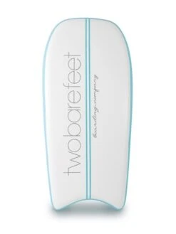 Two Bare Feet Boarding Co. 44" Inflatable Bodyboard - Starter Pack (Aqua) -Surf Tide Motion inflatable bodyboard aqua 3 2