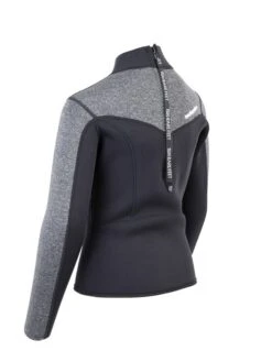 Two Bare Feet Junior Aspect 2.5mm Back Zip Jacket (Black/Grey) -Surf Tide Motion kids aspect back zip jacket black delta 4