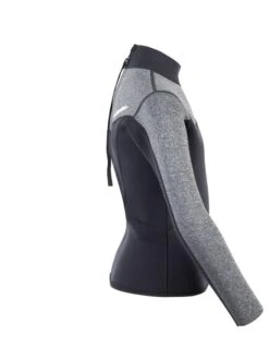 Two Bare Feet Junior Aspect 2.5mm Back Zip Jacket (Black/Grey) -Surf Tide Motion kids aspect back zip jacket black delta 7