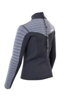 Two Bare Feet Junior Aspect 2.5mm Back Zip Jacket (Black/Grey Stripe) -Surf Tide Motion kids aspect back zip jacket black grey stripe 4