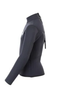 Two Bare Feet Junior Aspect 2.5mm Back Zip Jacket (Black) -Surf Tide Motion kids aspect back zip jacket black 3