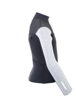 Two Bare Feet Junior Aspect Fleece Lined Zipless Thermal 2.5mm Superstretch Wetsuit Top (Black/Grey/Grey) 15 Two Bare Feet Junior Aspect Fleece Lined Zipless Thermal 2.5mm Superstretch Wetsuit Top (Black/Grey/Grey) -Surf Tide Motion kids aspect fleece lined thermal top black grey grey 7