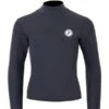Two Bare Feet Junior Aspect Fleece Lined Zipless Thermal 2.5mm Superstretch Wetsuit Top (Black)