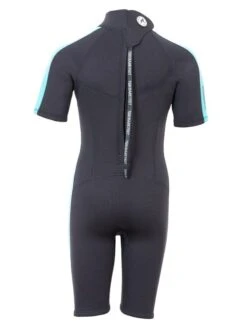 Two Bare Feet Flare 2.5mm Junior Shorty Superstretch Wetsuit (Mint) -Surf Tide Motion kids flare shorty mint 5
