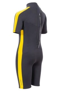 Two Bare Feet Flare 2.5mm Junior Shorty Superstretch Wetsuit (Yellow) -Surf Tide Motion kids flare shorty yellow 4