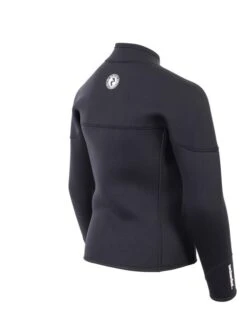 Two Bare Feet Junior Heritage Half Zip 3mm Wetsuit Jacket (Black) -Surf Tide Motion kids heritage hlaf zip jacket black 6