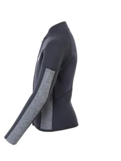 Two Bare Feet Junior Perspective Full Zip 2.5mm Wetsuit Jacket (Black/Grey) -Surf Tide Motion kids perspective full zip jacket black delta 3