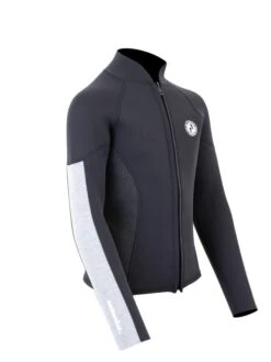 Two Bare Feet Junior Perspective Full Zip 2.5mm Wetsuit Jacket (Black/Grey/Grey) 15 Two Bare Feet Junior Perspective Full Zip 2.5mm Wetsuit Jacket (Black/Grey/Grey) -Surf Tide Motion kids perspective full zip jacket black grey grey 8