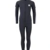 Two Bare Feet Junior Perspective Full Zip 2.5mm Wetsuit Jacket And Pants Set (Black/Grey/Grey)