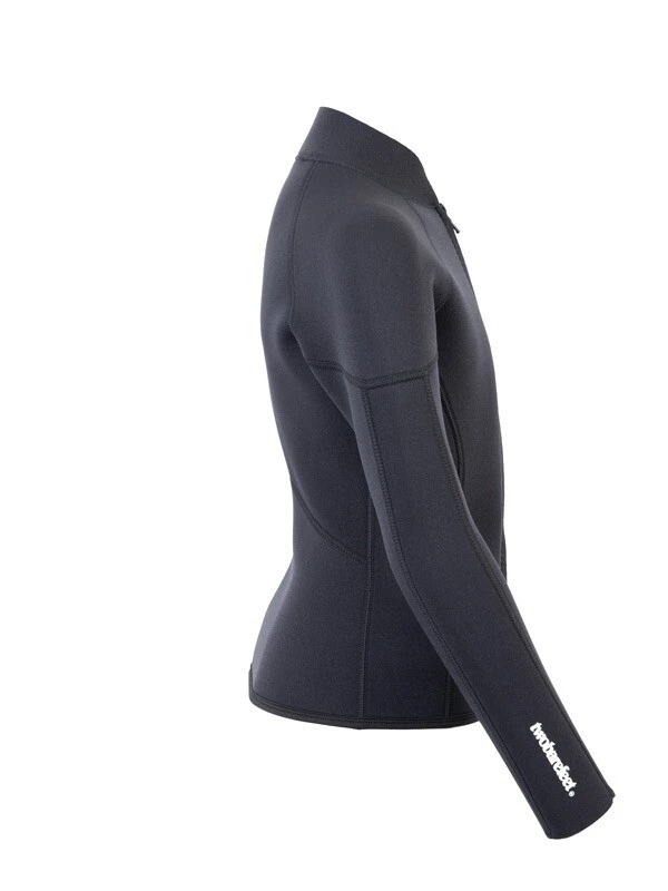 Two Bare Feet Junior Perspective Full Zip 2.5mm Wetsuit Jacket (Black) 7 Two Bare Feet Junior Perspective Full Zip 2.5mm Wetsuit Jacket (Black) - Image 7