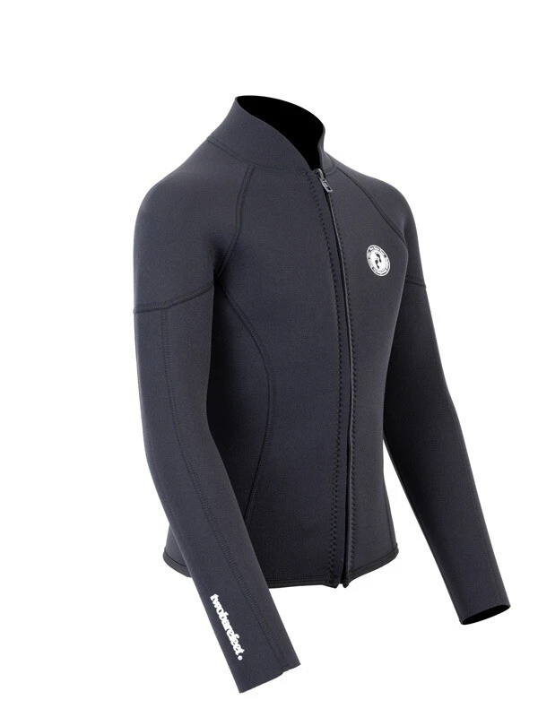Two Bare Feet Junior Perspective Full Zip 2.5mm Wetsuit Jacket (Black) 8 Two Bare Feet Junior Perspective Full Zip 2.5mm Wetsuit Jacket (Black) - Image 8
