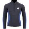 Two Bare Feet Junior Perspective Half Zip 2.5mm Wetsuit Jacket (Black/Blue)