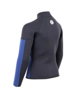 Two Bare Feet Junior Perspective Half Zip 2.5mm Wetsuit Jacket (Black/Blue) 11 Two Bare Feet Junior Perspective Half Zip 2.5mm Wetsuit Jacket (Black/Blue) -Surf Tide Motion kids perspective half zip jacket black blue denim 4